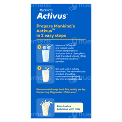 Activus Vanilla Flavour Zero Added Sucrose Refill Powder 400Gm